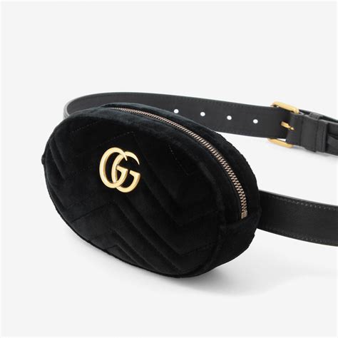 all black gucci belt bag